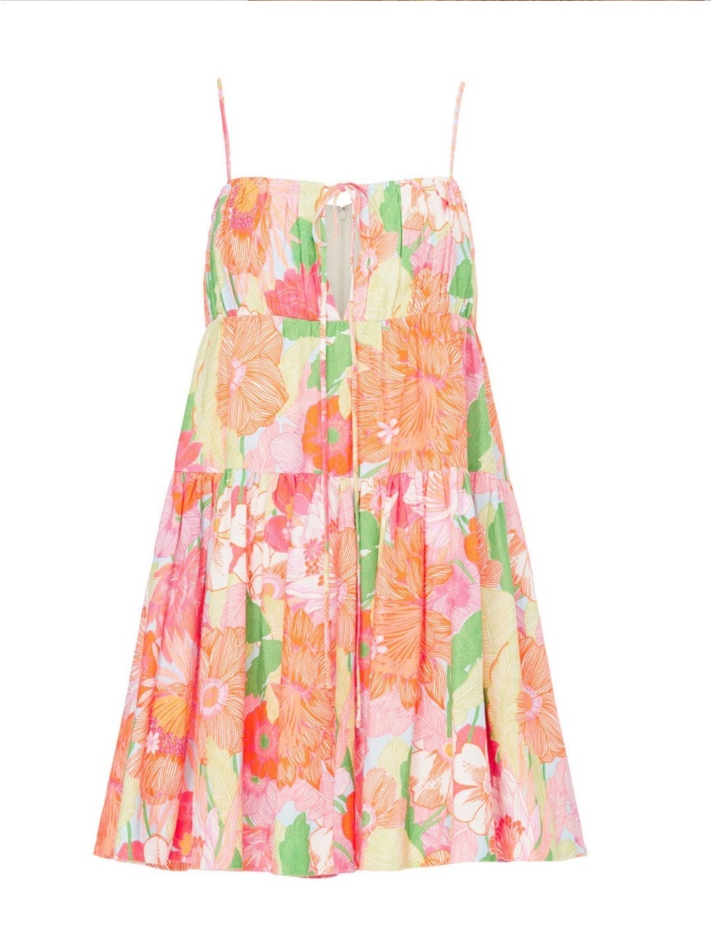 AMUR Floral Mini Dress – Size 12